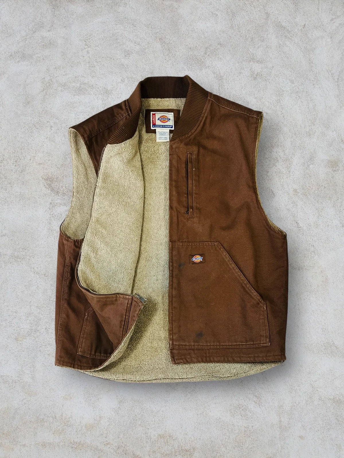 Chaleco Dickies aborregado talla L