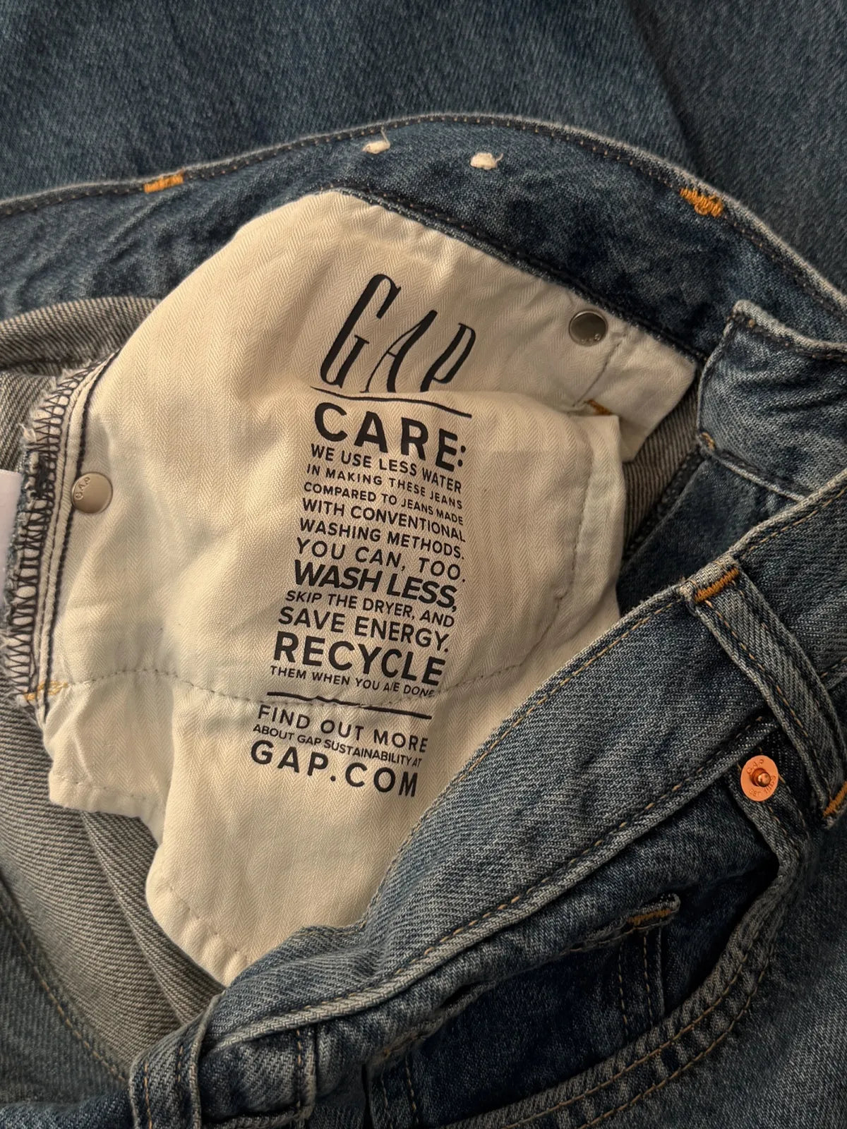 Mega-Baggy Jeans GAP talla 28x30