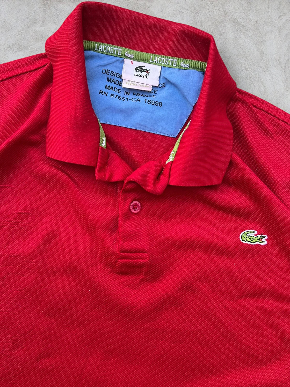 Polo Lacoste Vintage talla L