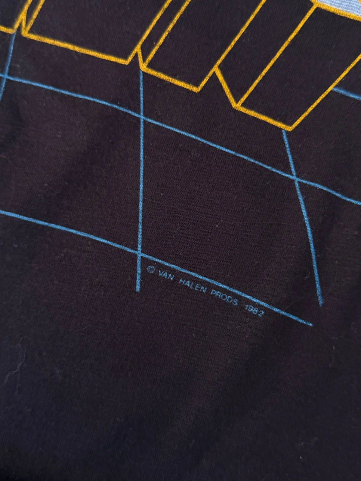 VAN HALEN vintage 1982 talla S