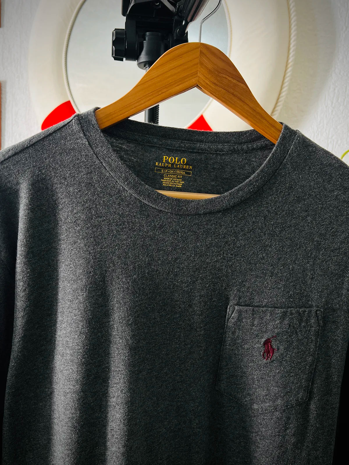 Ralph Lauren - Pocket tee long sleeve talla S