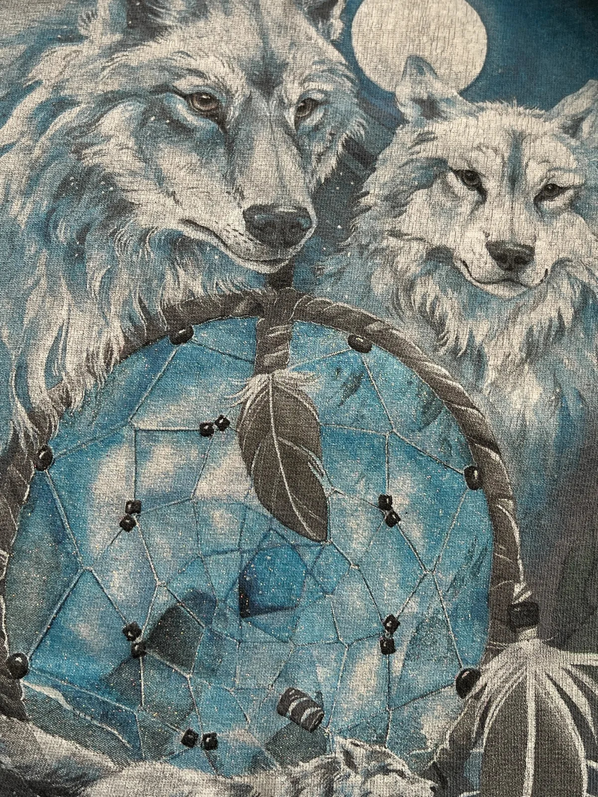 Anvil - Wolf Vintage tee Y2K talla L