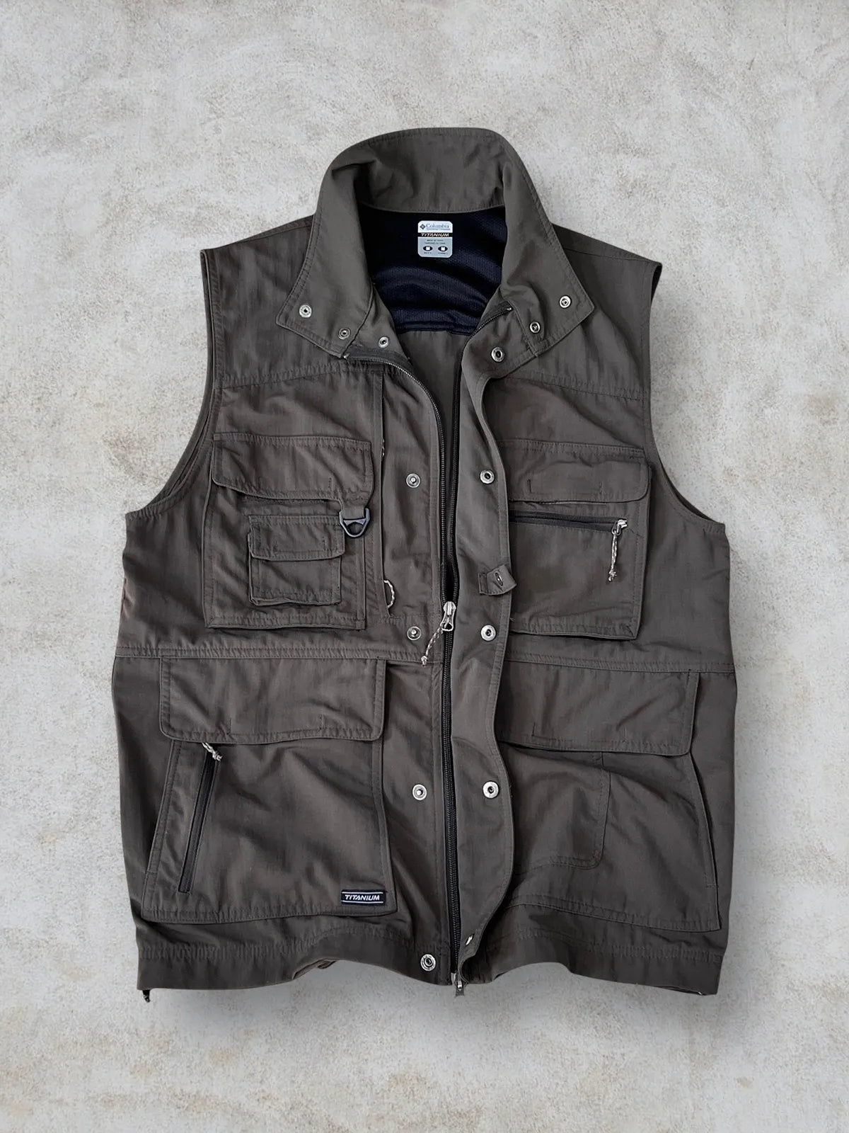 Chaleco Columbia estilo pescador talla M