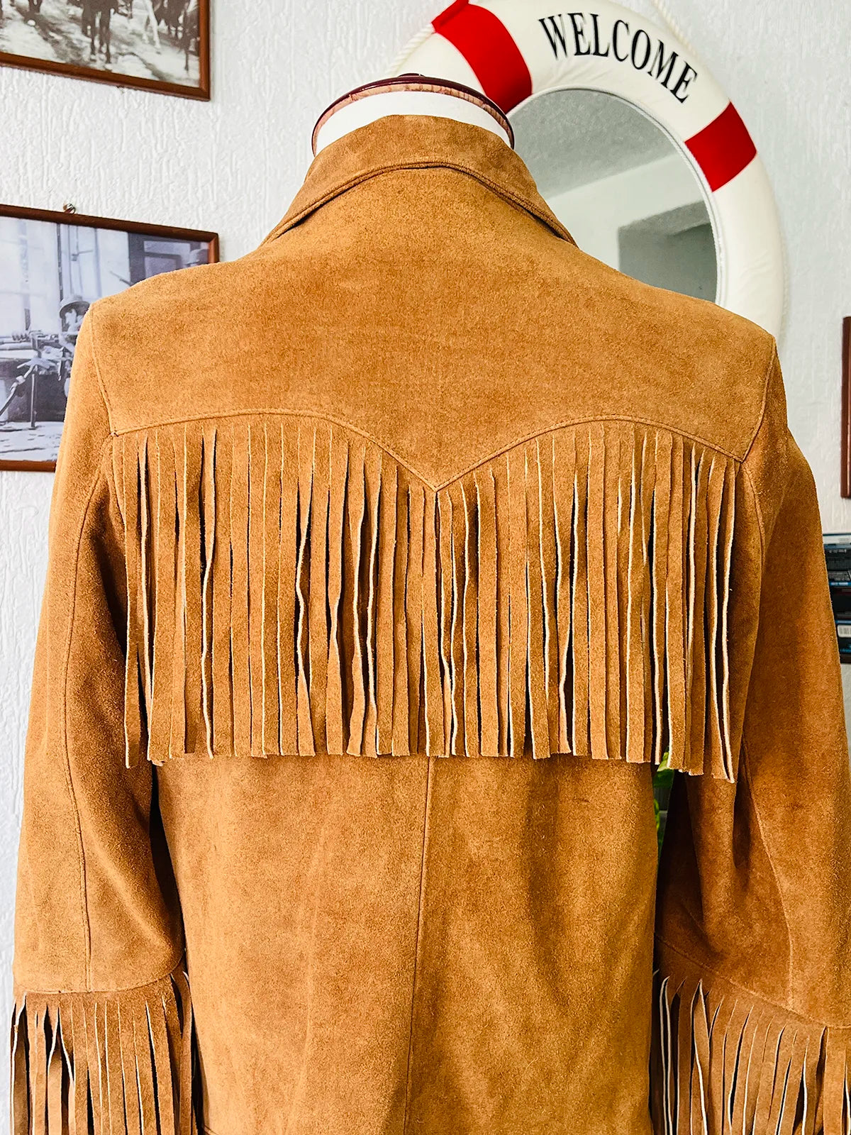 Hawkers Leather Jacket Vintage 1980’s - M