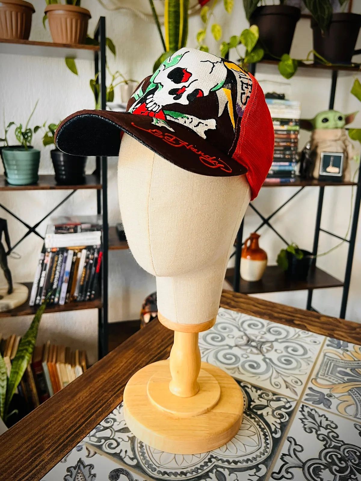 Ed Hardy Y2K trucker cap