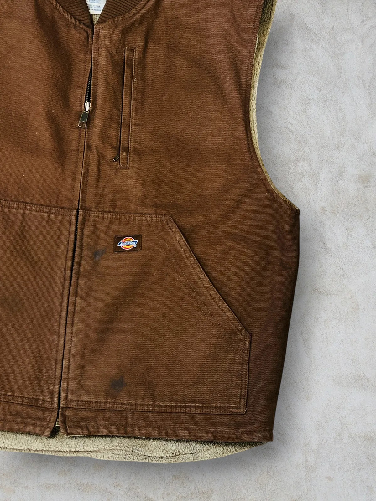 Chaleco Dickies aborregado talla L