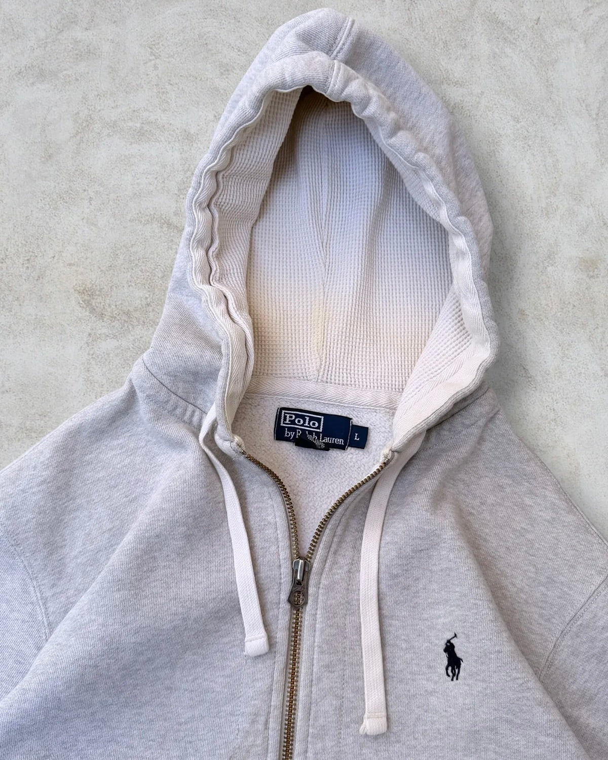 Hoodie FullZip Ralph Lauren talla L