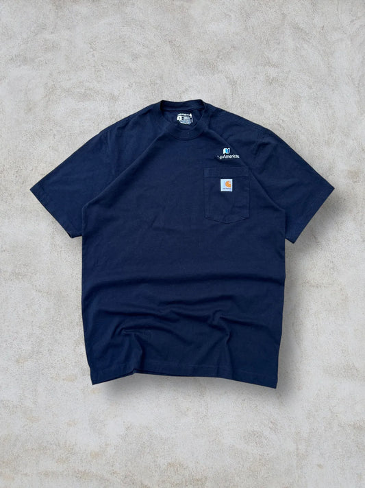 Carhartt Pocket Tee talla M Azul