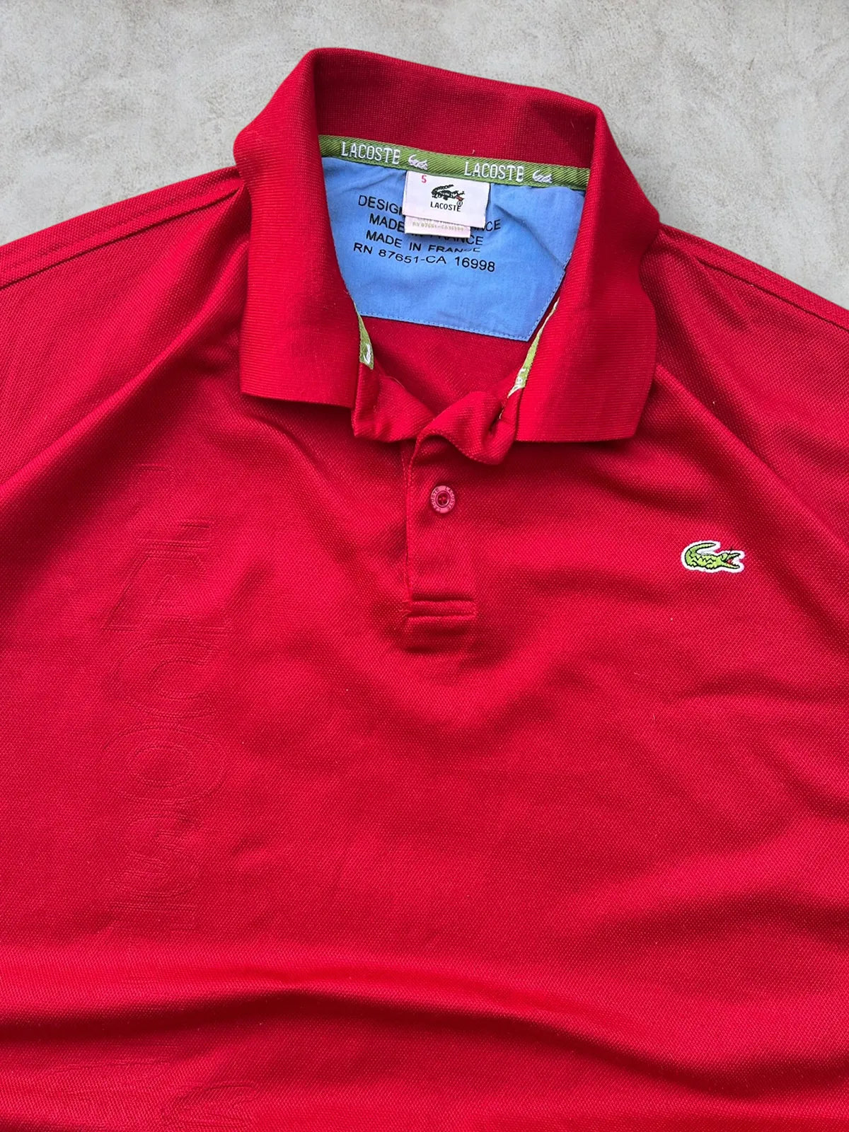 Polo Lacoste Vintage talla L