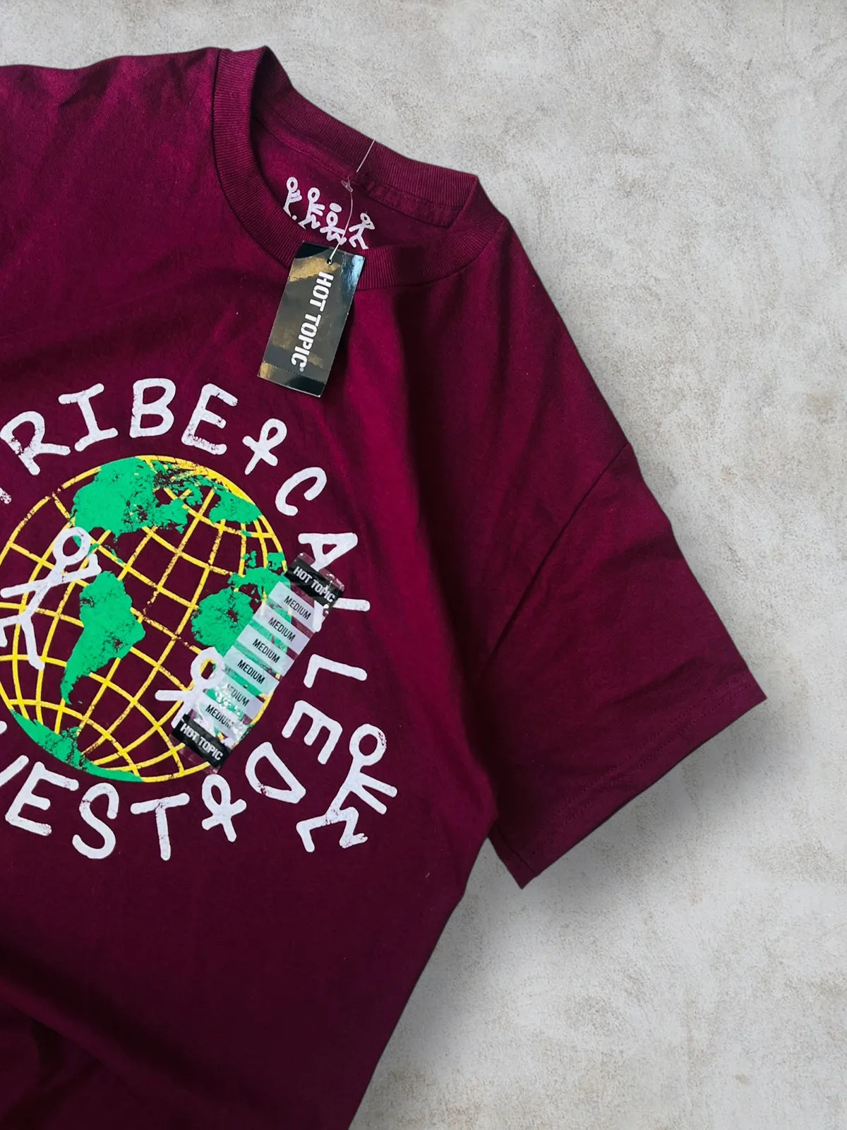 Playera Hot Topic talla M reducida a S