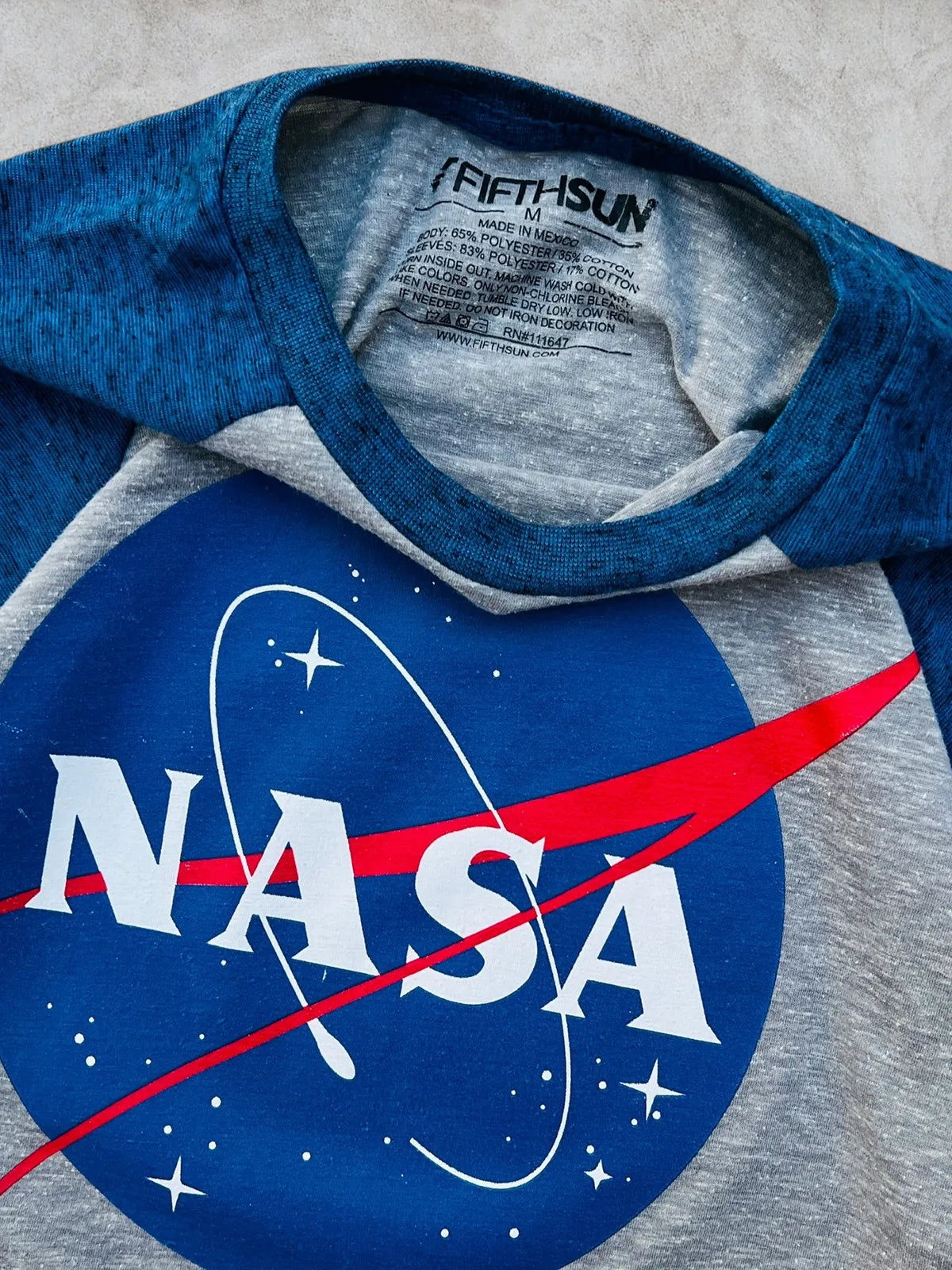 Nasa 3/4 - Baseball Shirt talla M