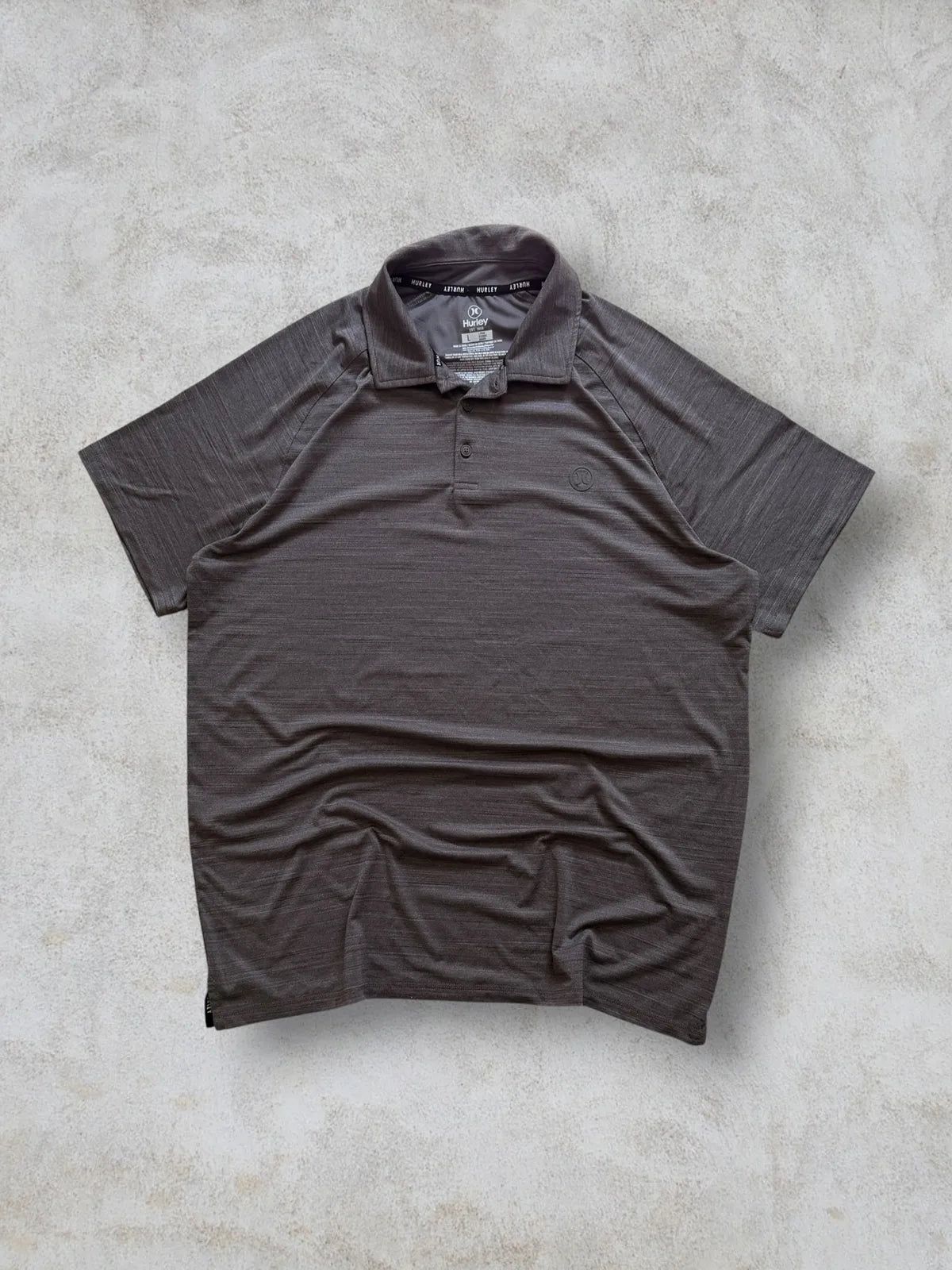 Combo 2 Playeras polo HURLEY — Gris y Verde talla L