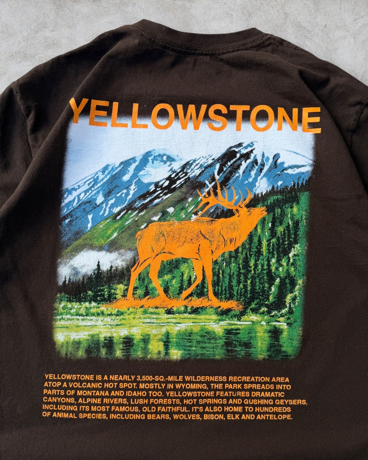 Yellowstone tee talla M