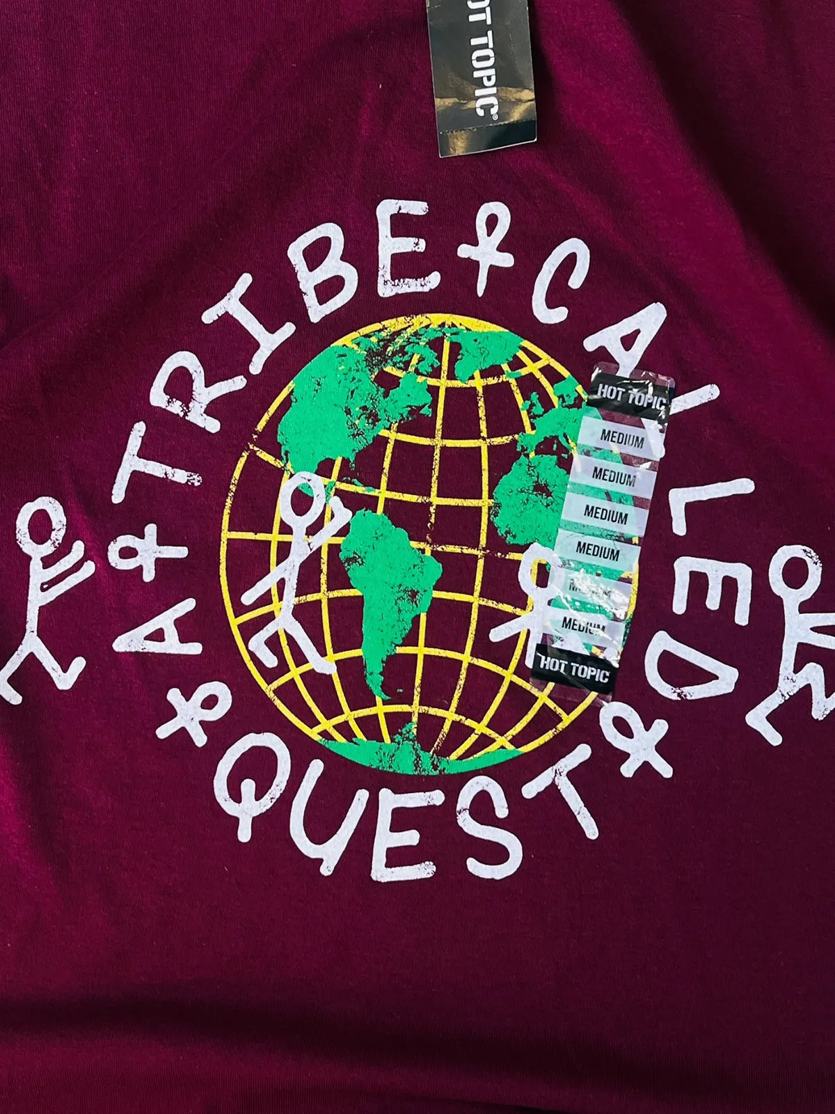 Playera Hot Topic talla M reducida a S