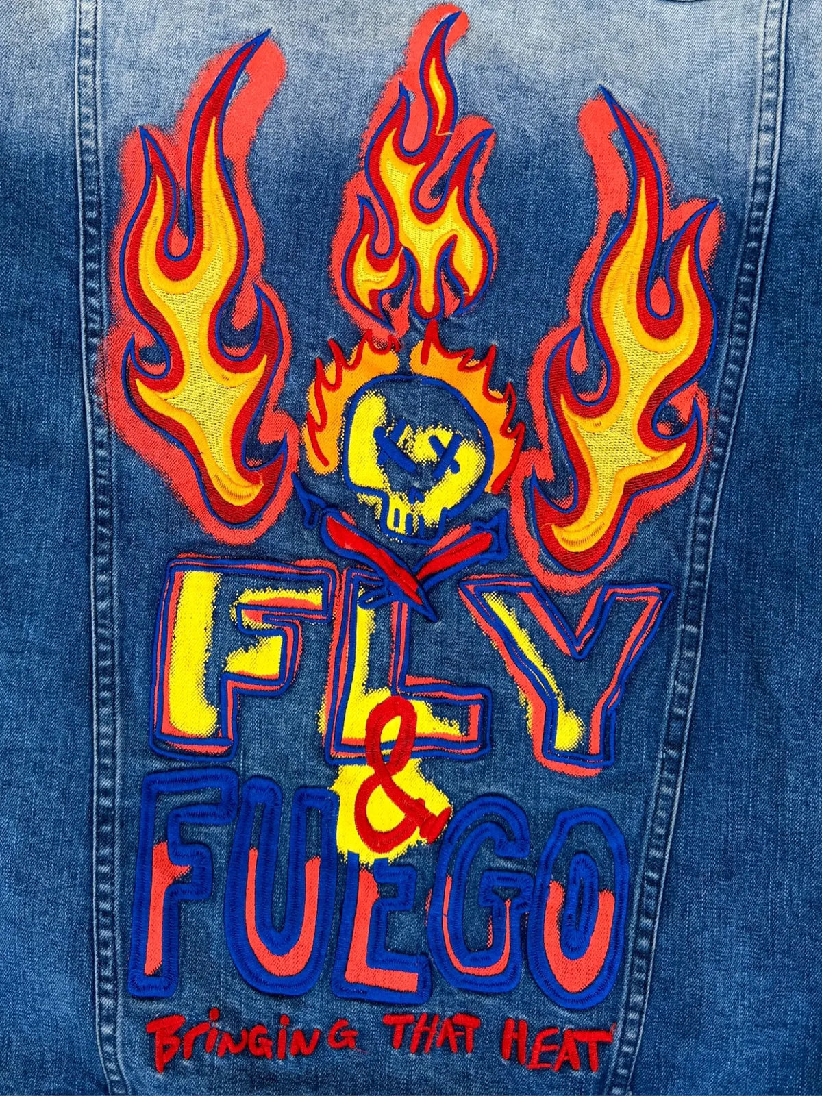 BORN FLY denim jacket talla L (Nueva)