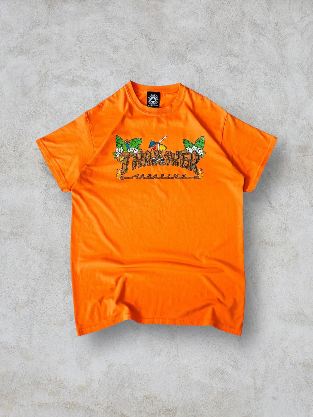 Thrasher Tiki Logo vintage talla M
