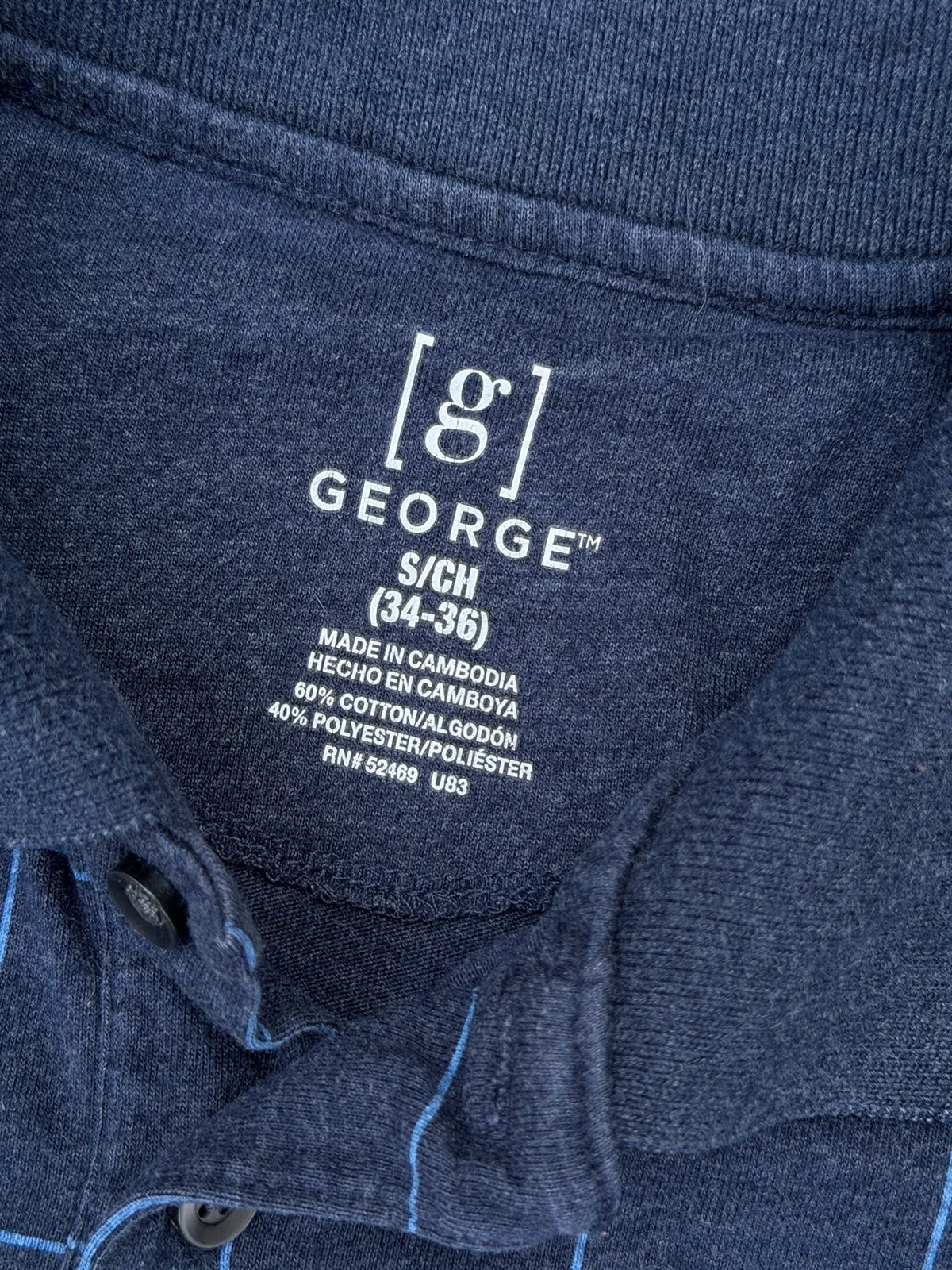 Polo George clásica talla S