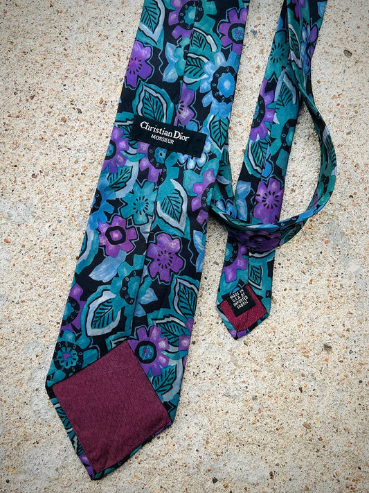 Corbata Dior vintage
