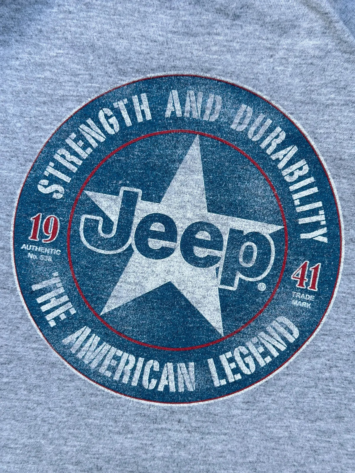 Playera Jeep vintage talla L