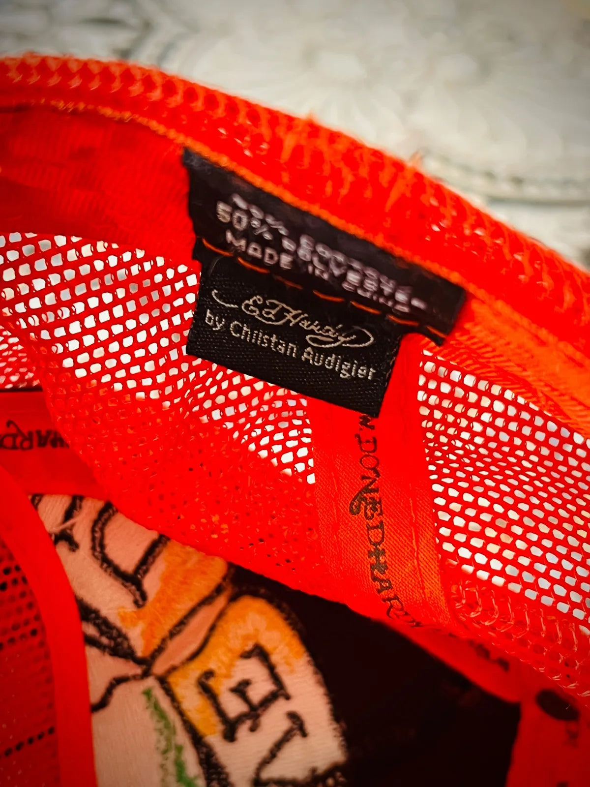 Ed Hardy Y2K trucker cap