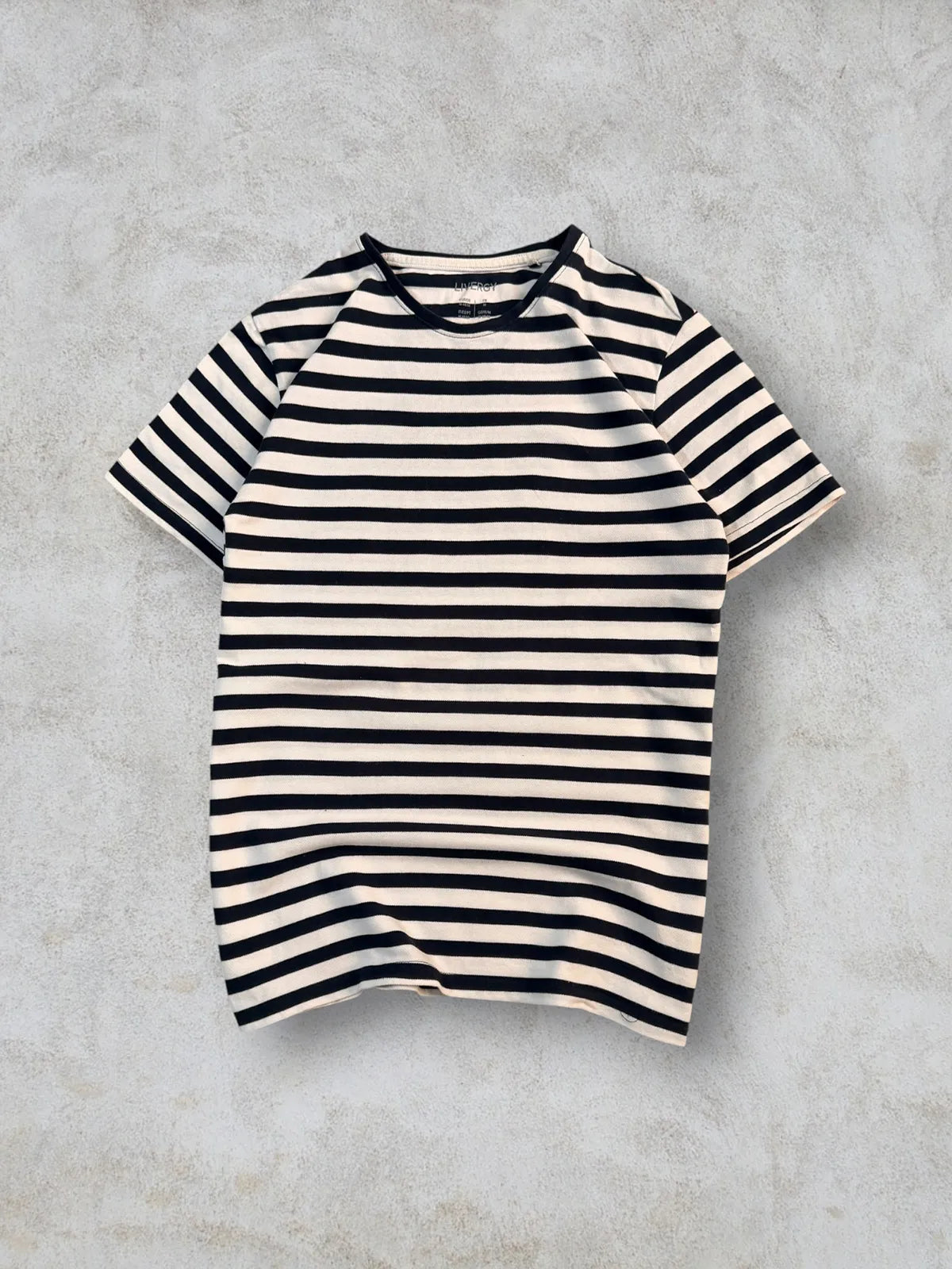 Camiseta clásica de rayas talla M