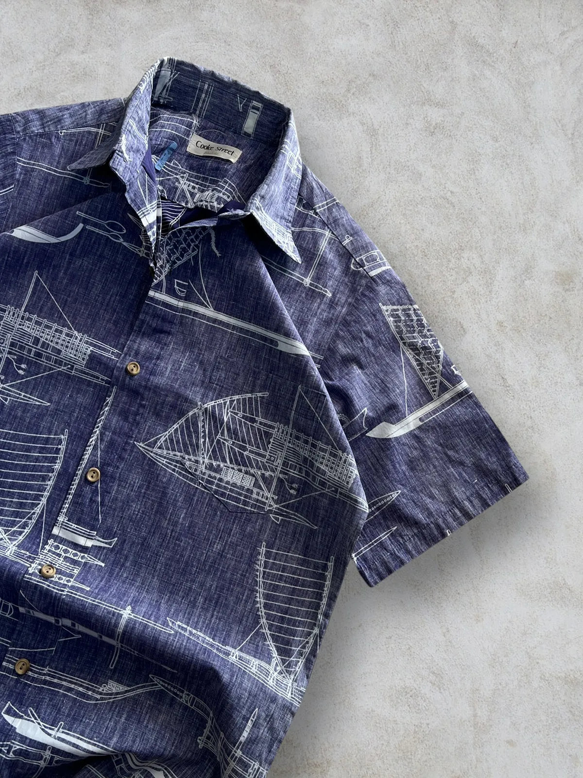 Camisa de Playa ‘Cooke Street’ Vintage talla S