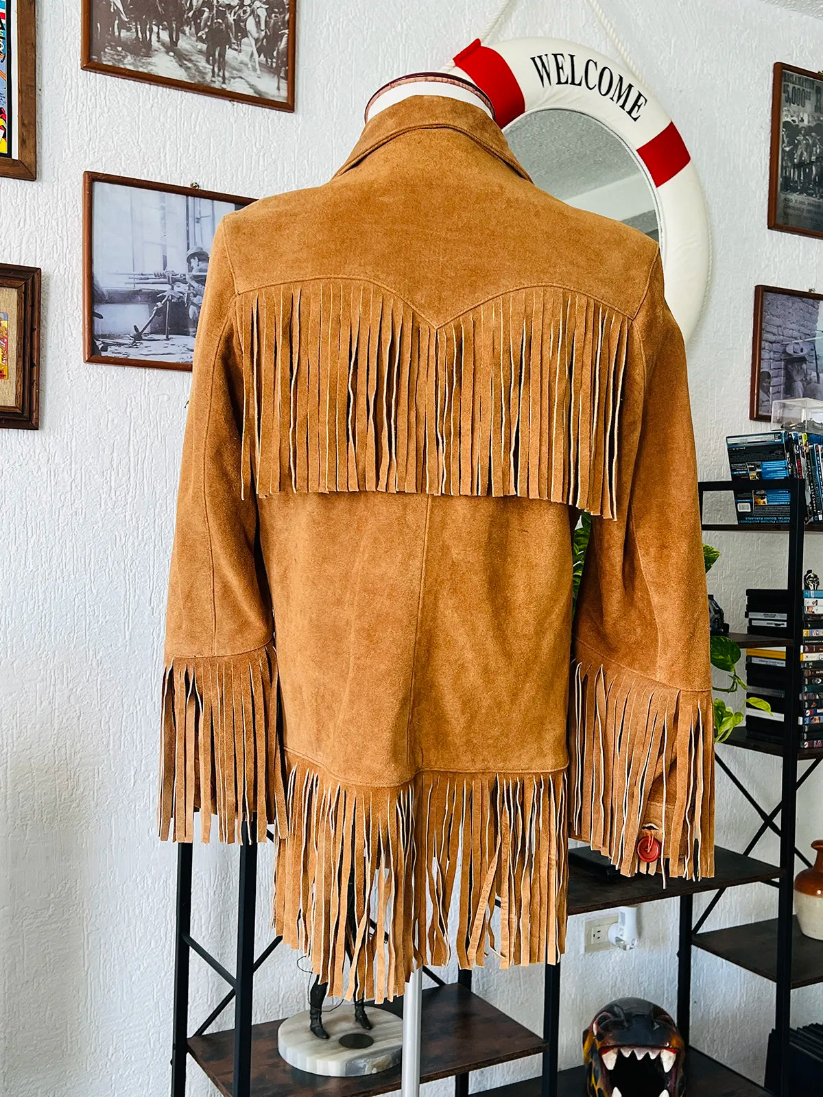 Hawkers Leather Jacket Vintage 1980’s - M
