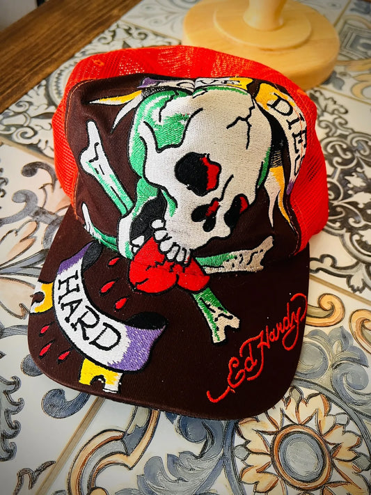 Ed Hardy Y2K trucker cap