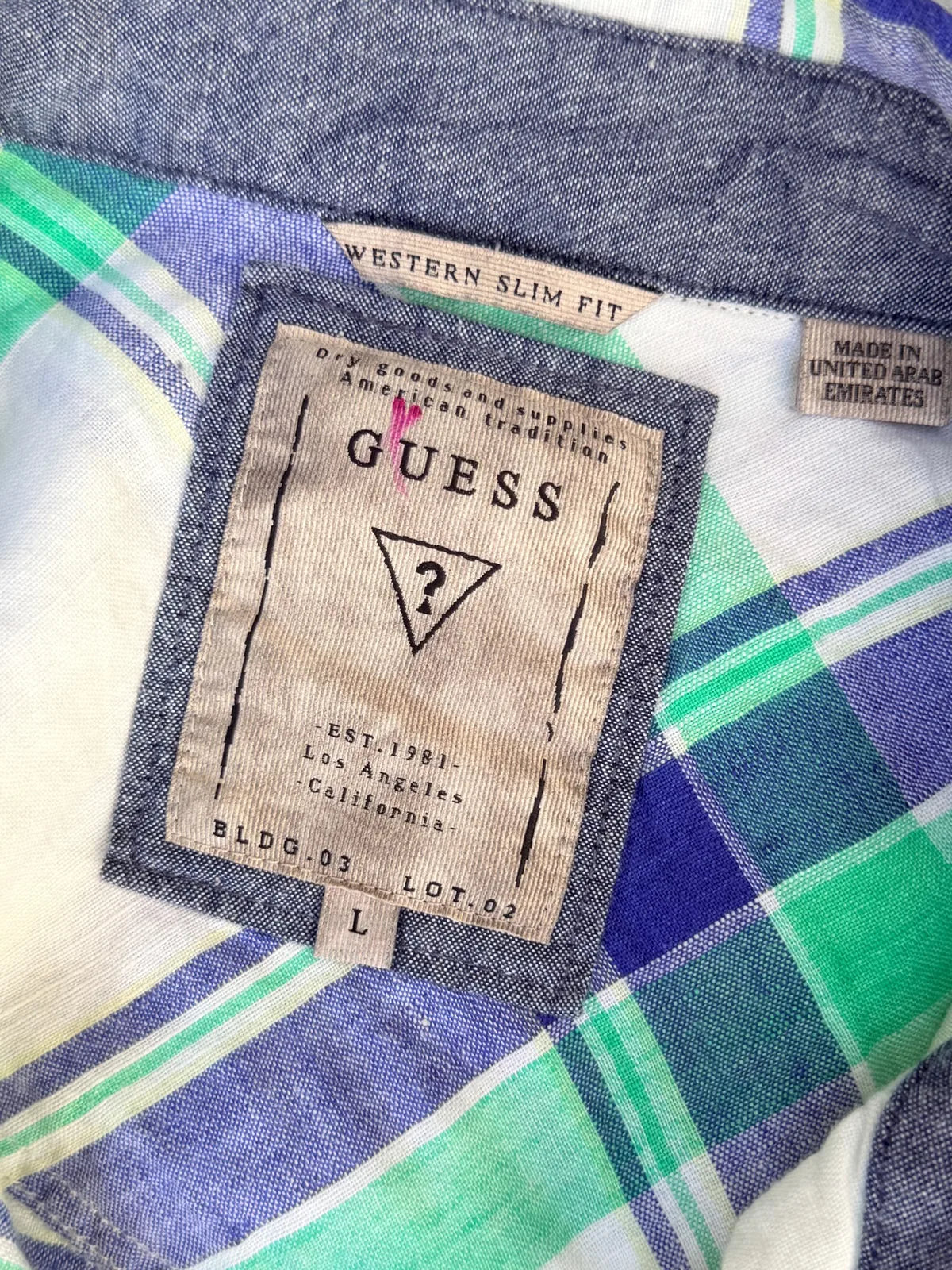 Camisa GUESS talla L