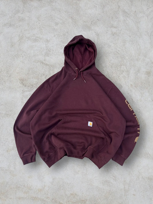 Hoodie Carhartt talla 2XL reducida a XL