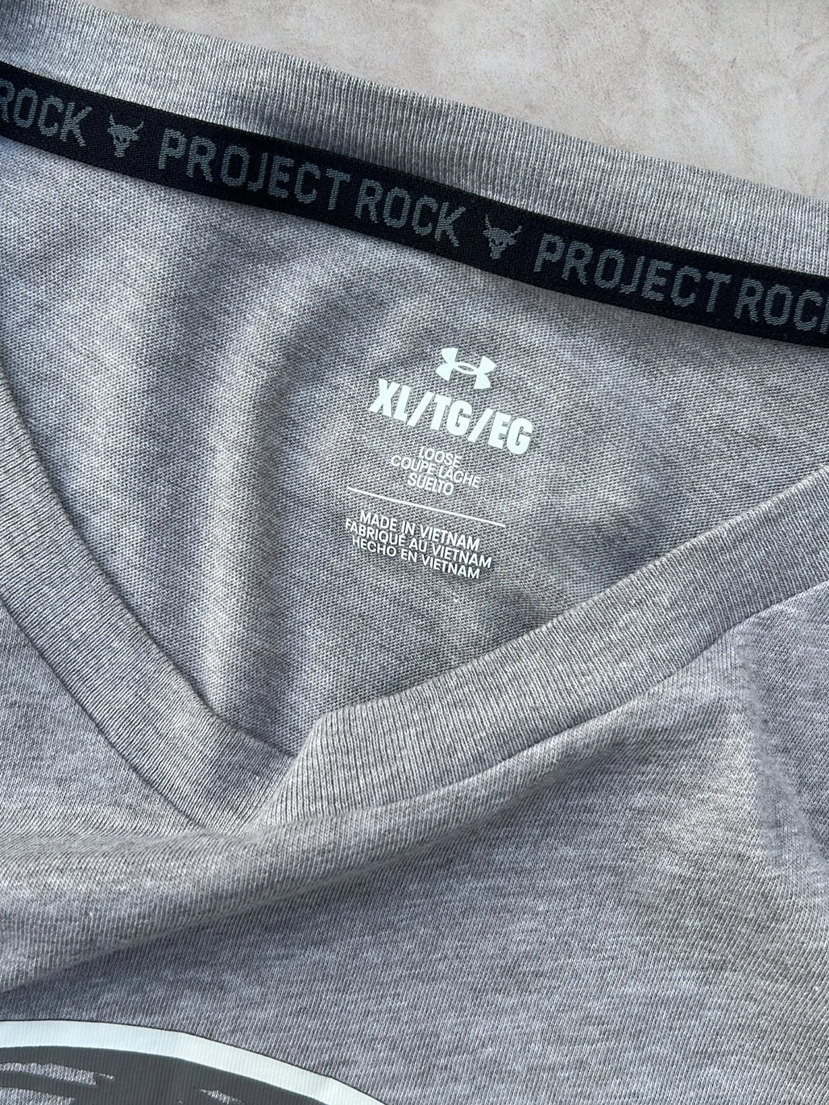 Under Armour Project Rock talla XL reducida a L