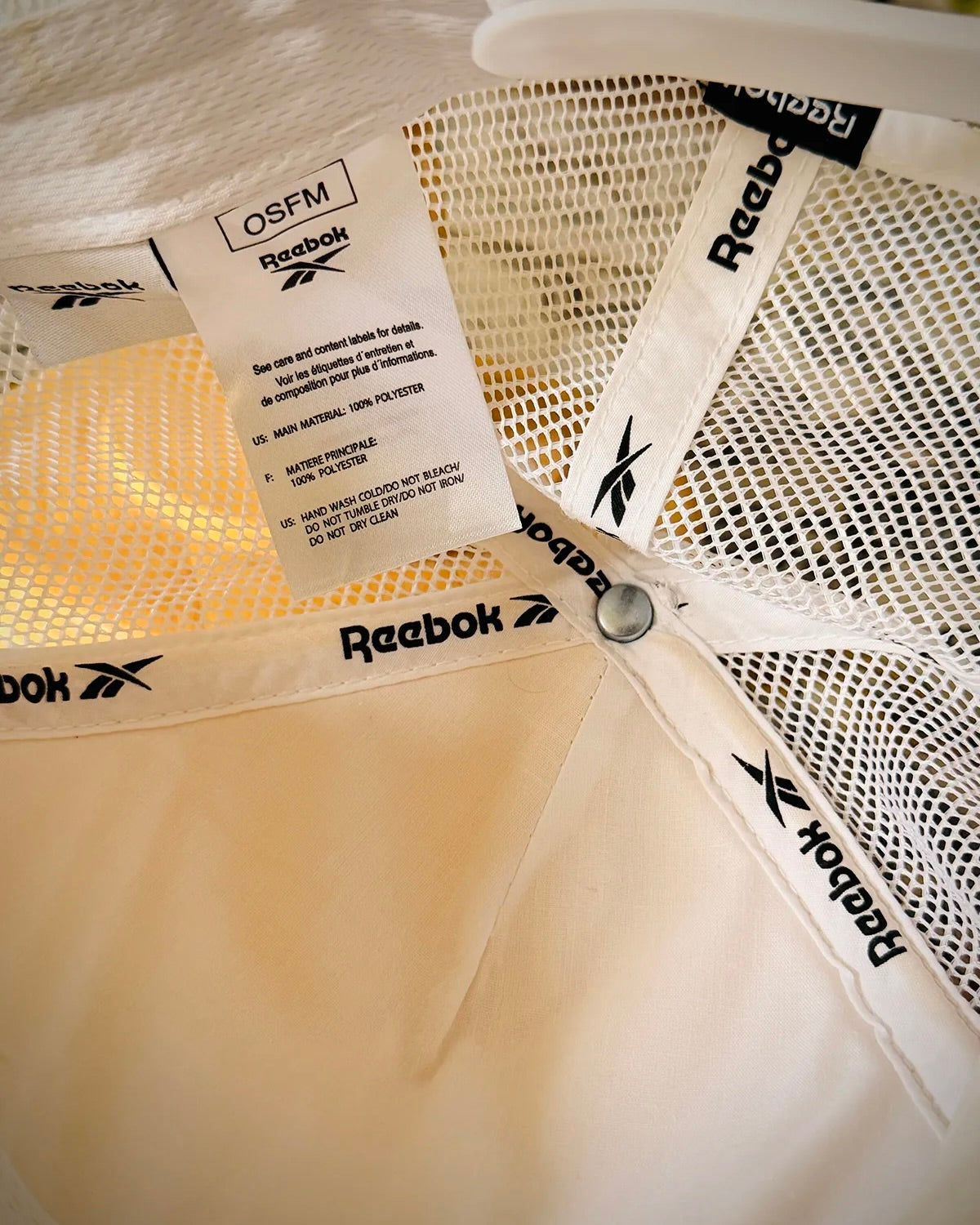 Gorra Reebok Trucker ajustable