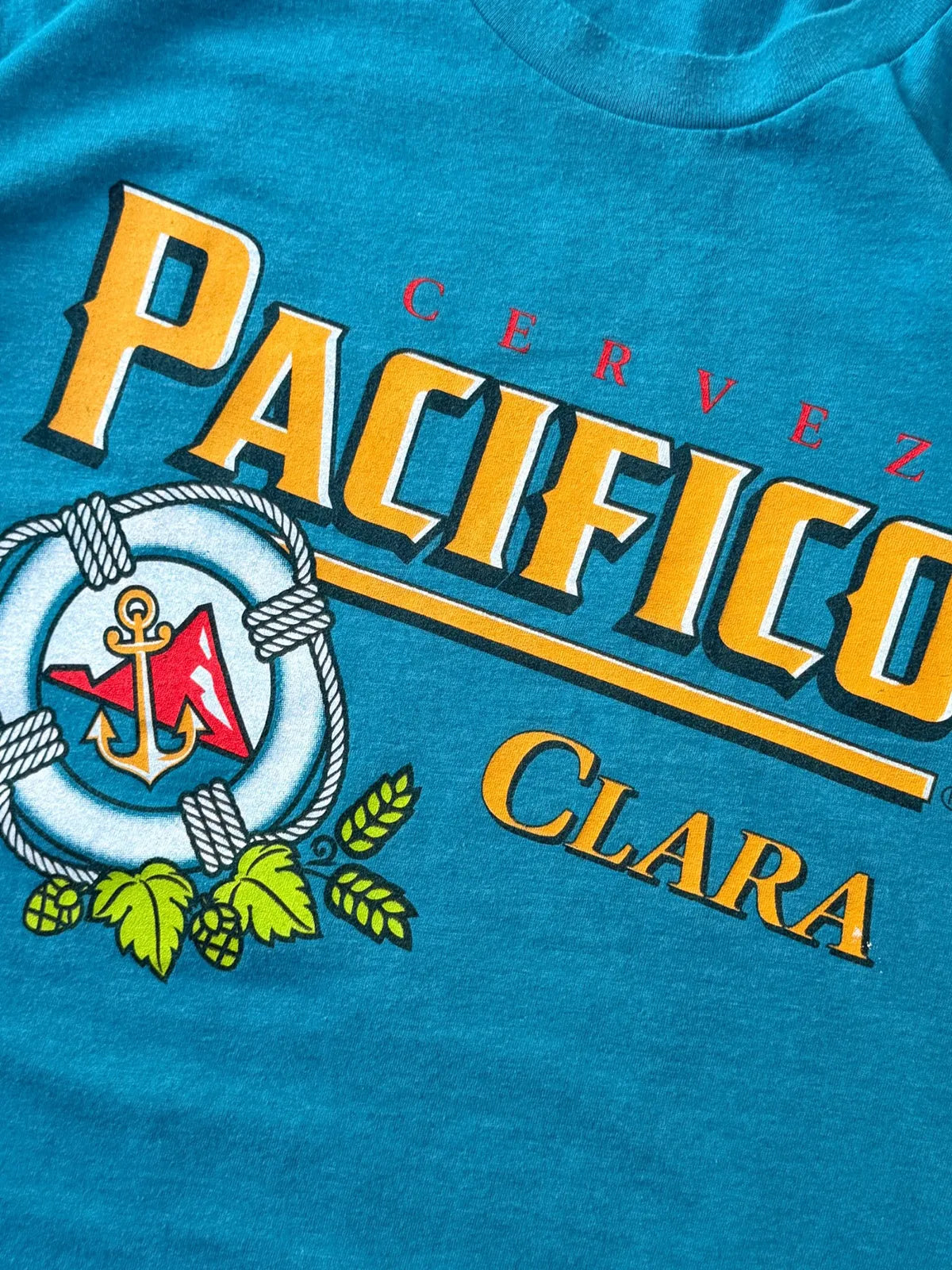 Camiseta “Cerveza Pacifico” Vintage talla L