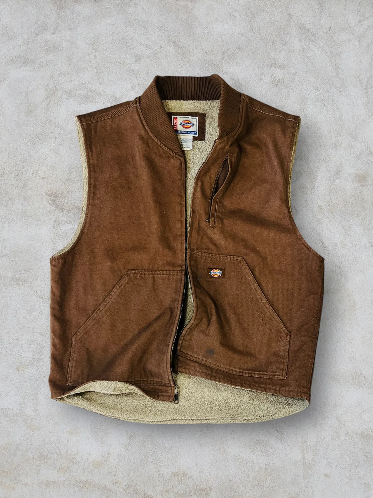 Chaleco Dickies aborregado talla L