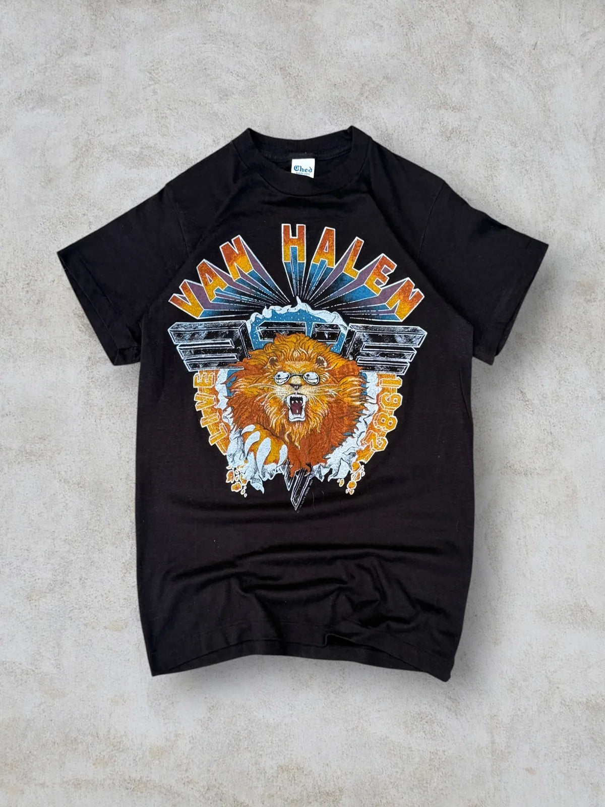 VAN HALEN vintage 1982 talla S