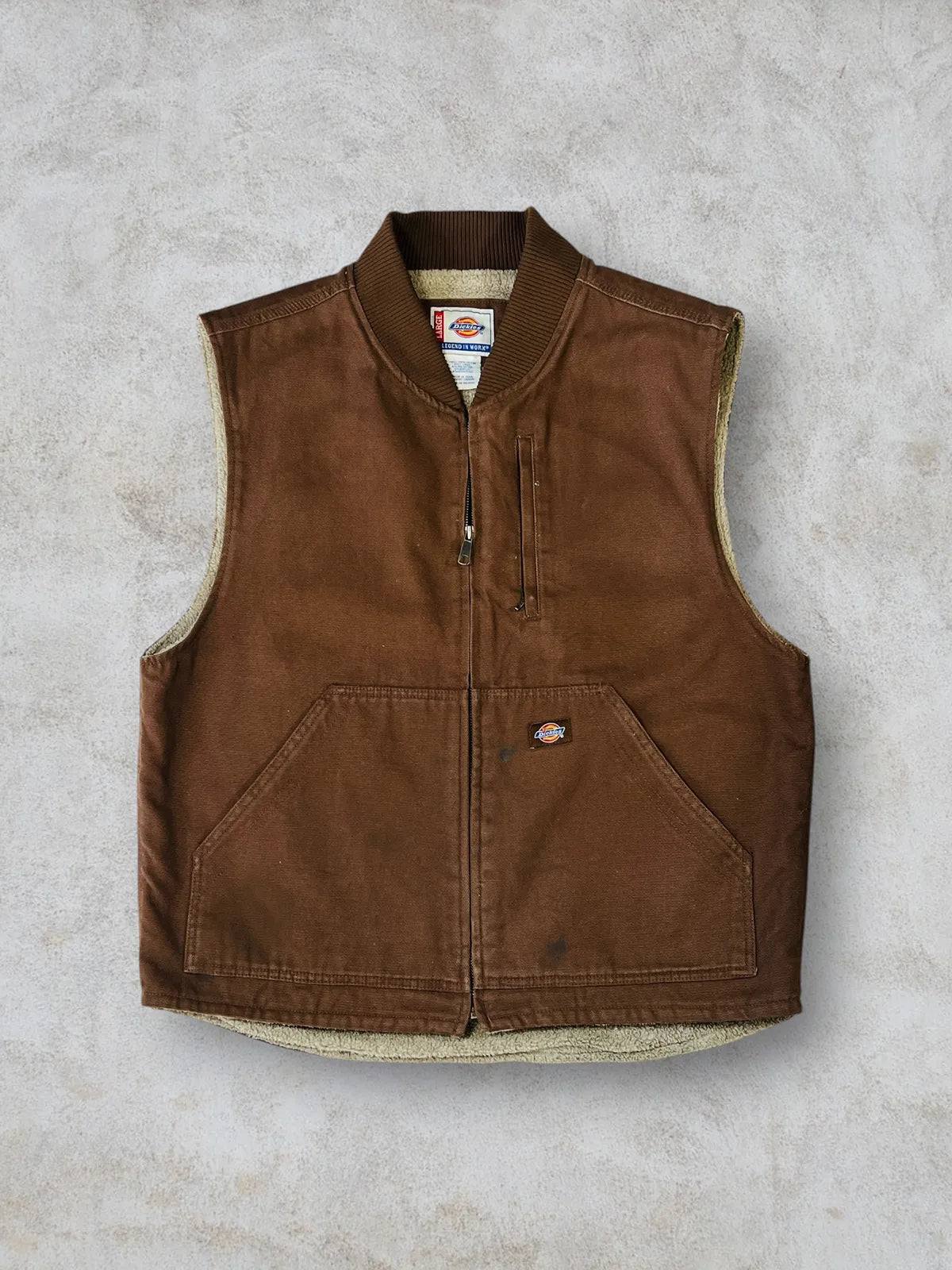 Chaleco Dickies aborregado talla L