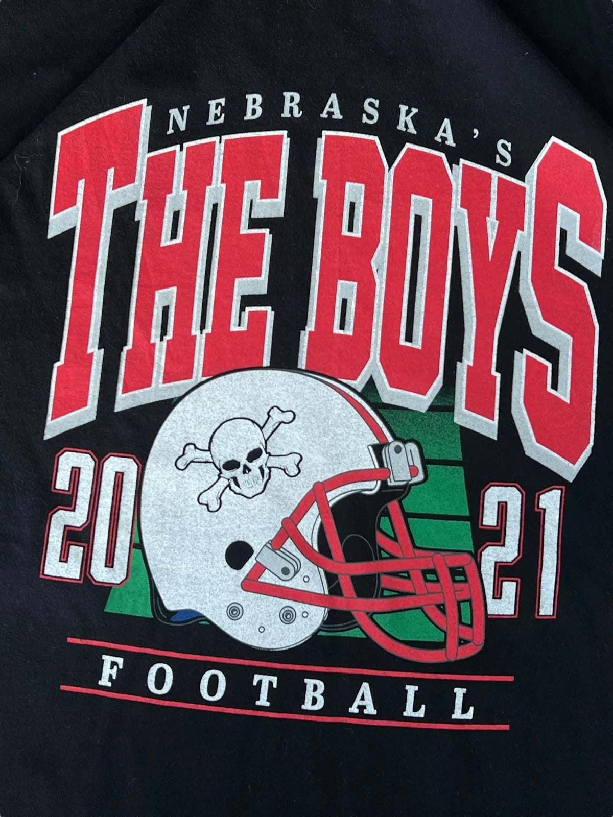 The Boys- Nebraska Football Champion talla L