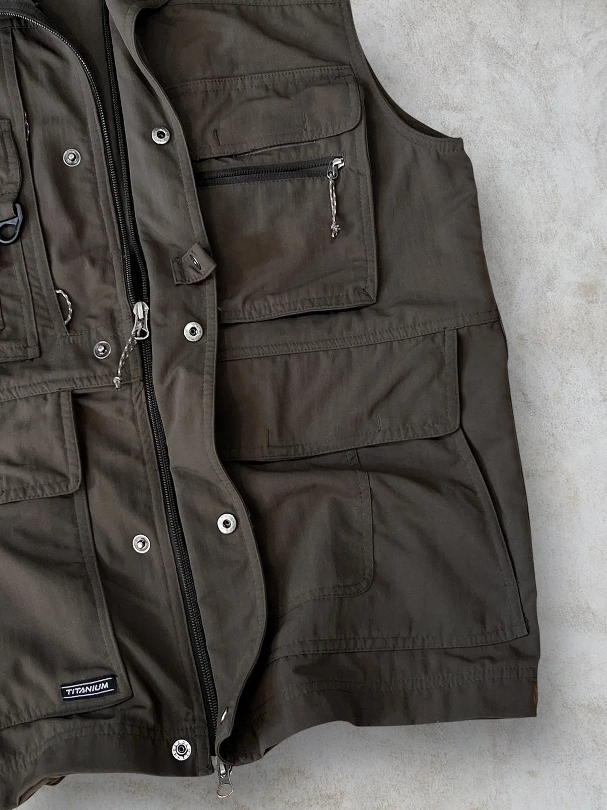 Chaleco Columbia estilo pescador talla M
