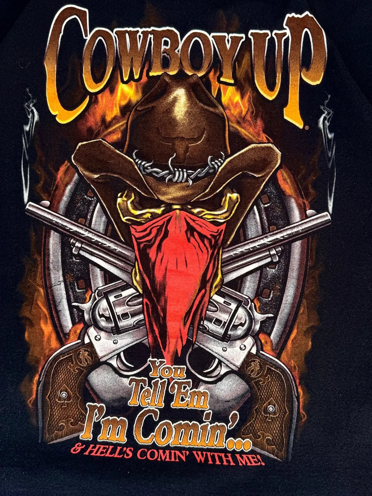 Cowboy UP VINTAGE talla XL