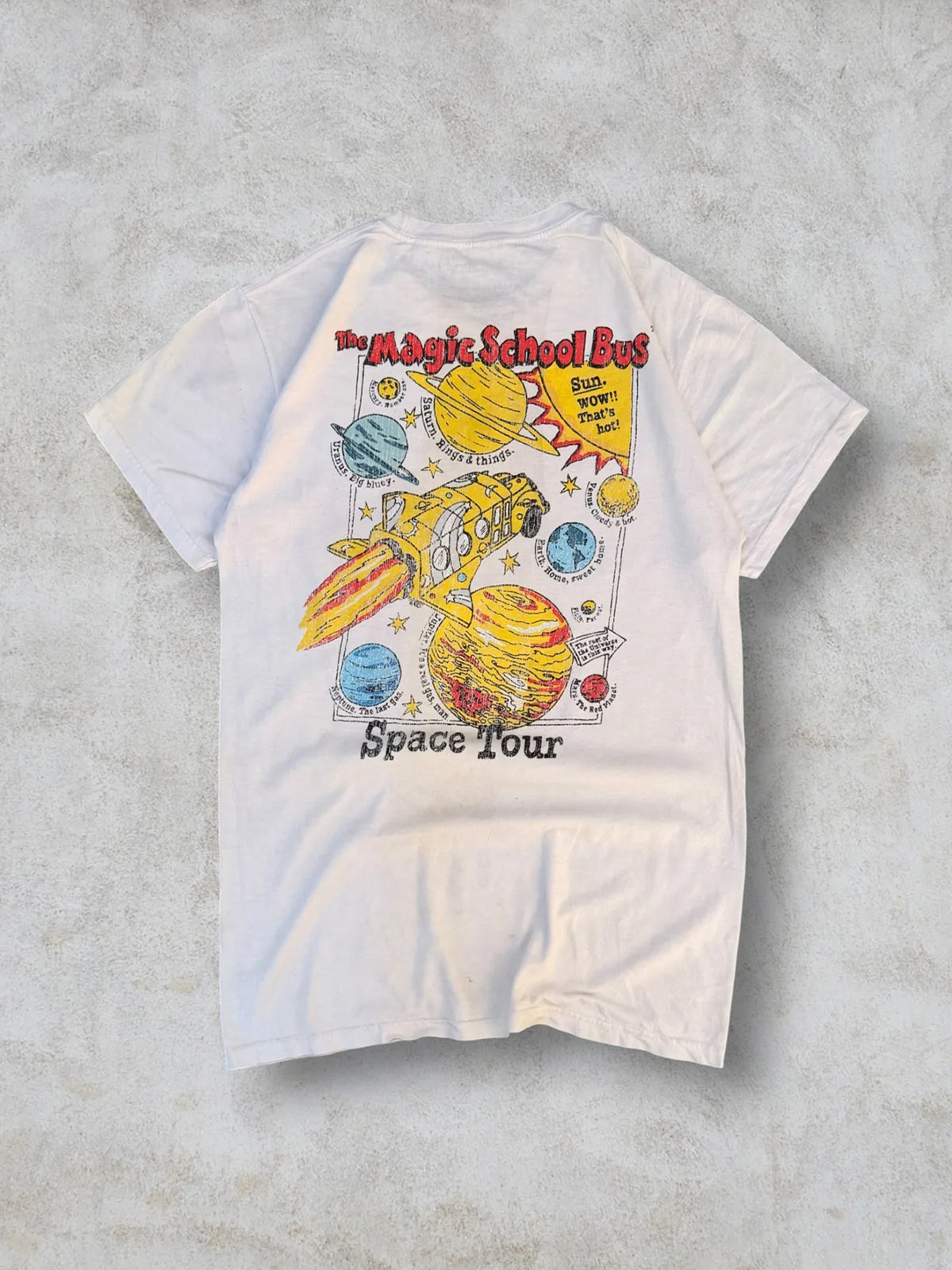 Playera Vintage “The Magic School Bus” talla S