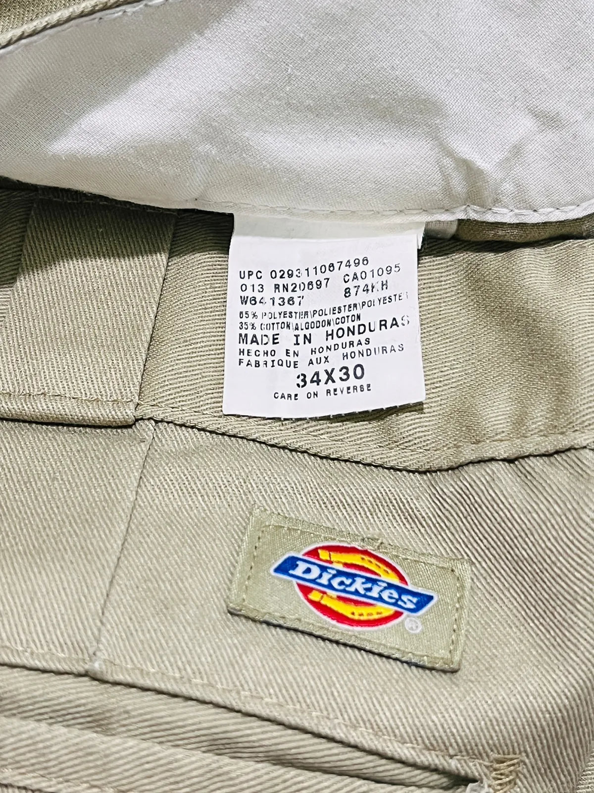 Dickies 874 1990s talla 34x30