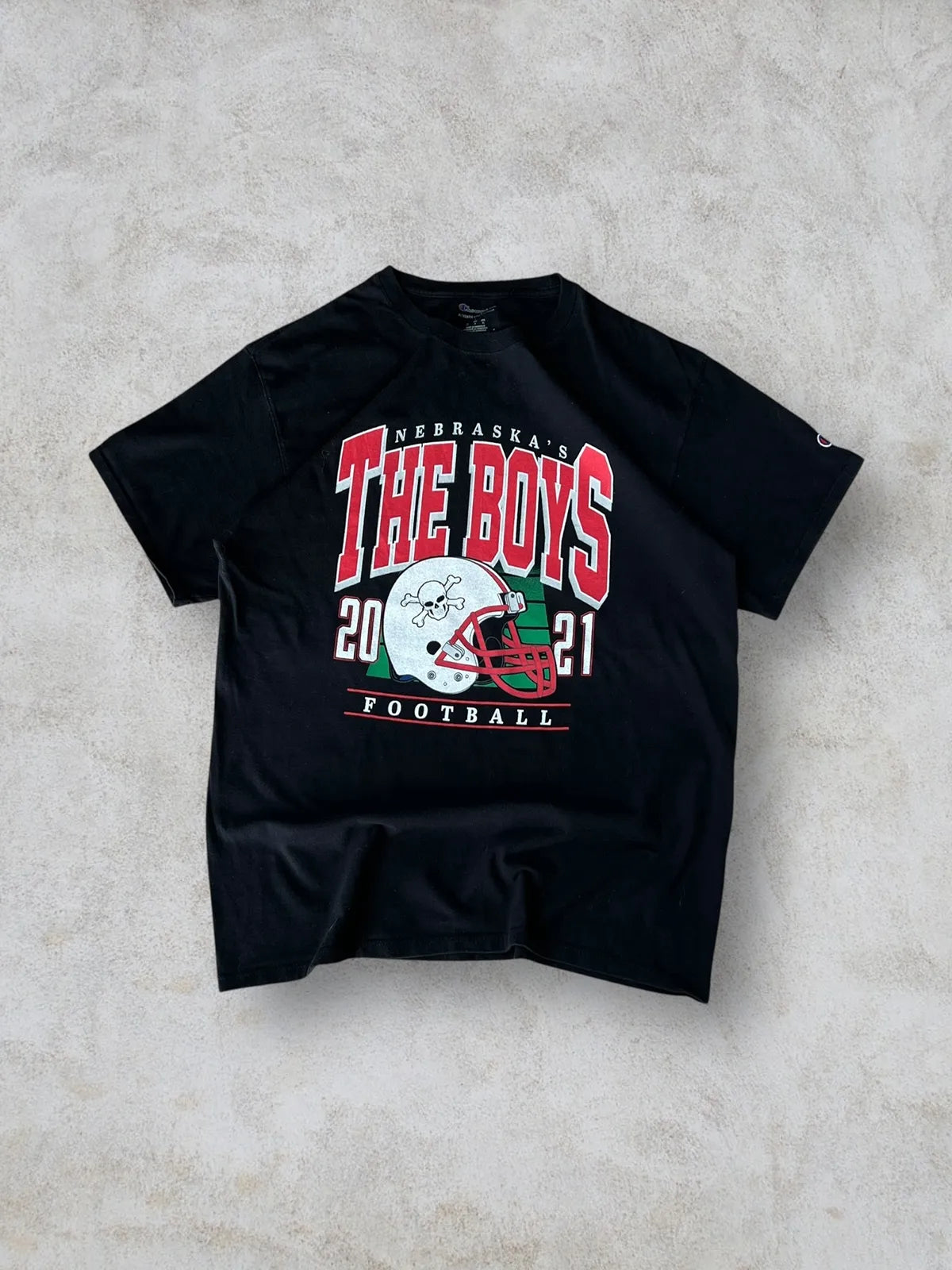 The Boys- Nebraska Football Champion talla L