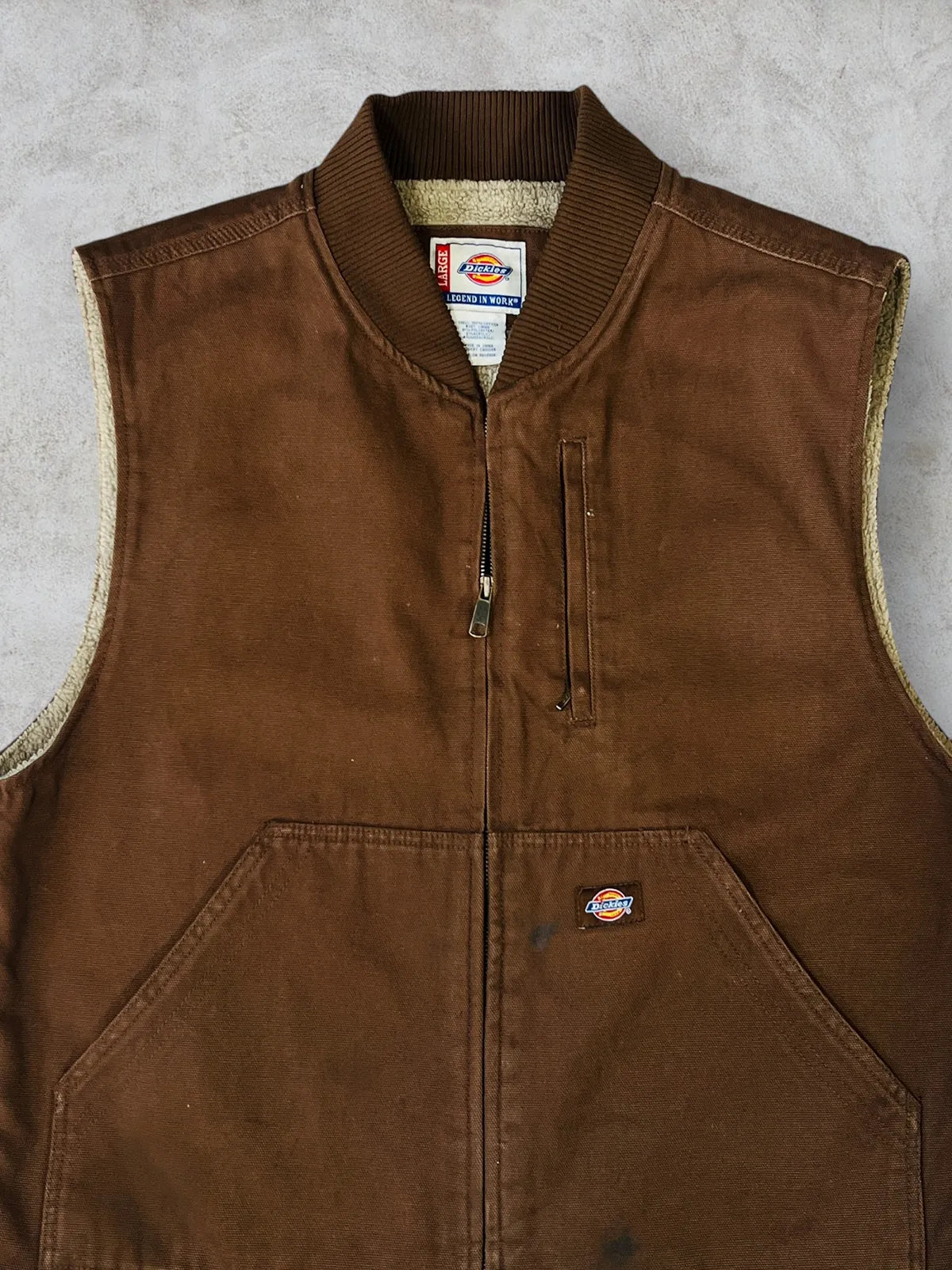 Chaleco Dickies aborregado talla L