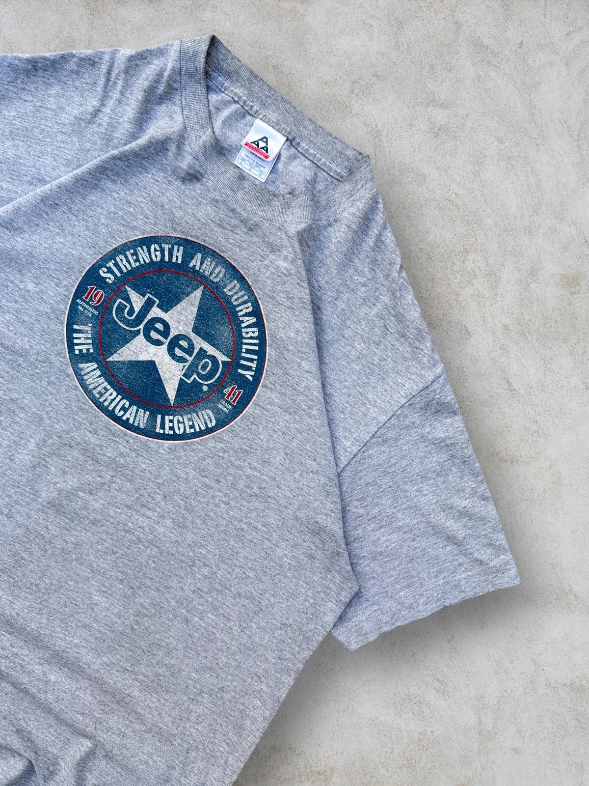 Playera Jeep vintage talla L