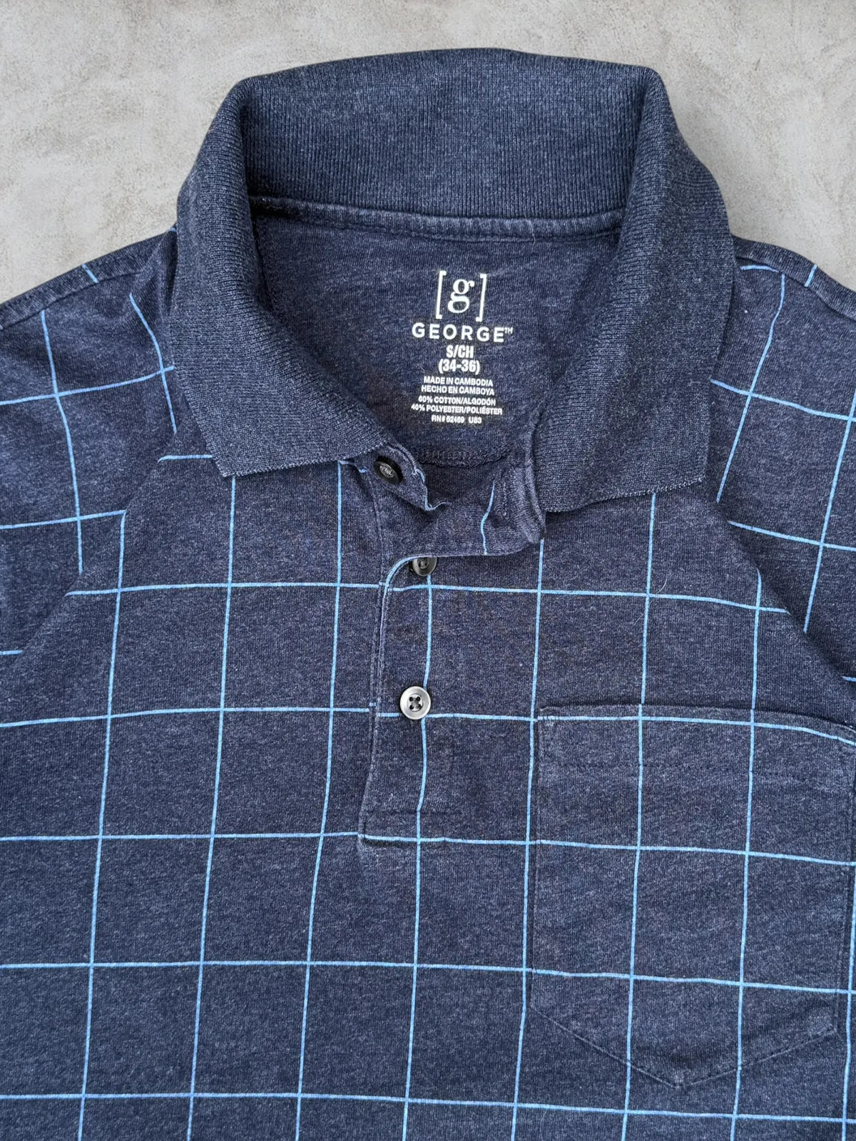 Polo George clásica talla S