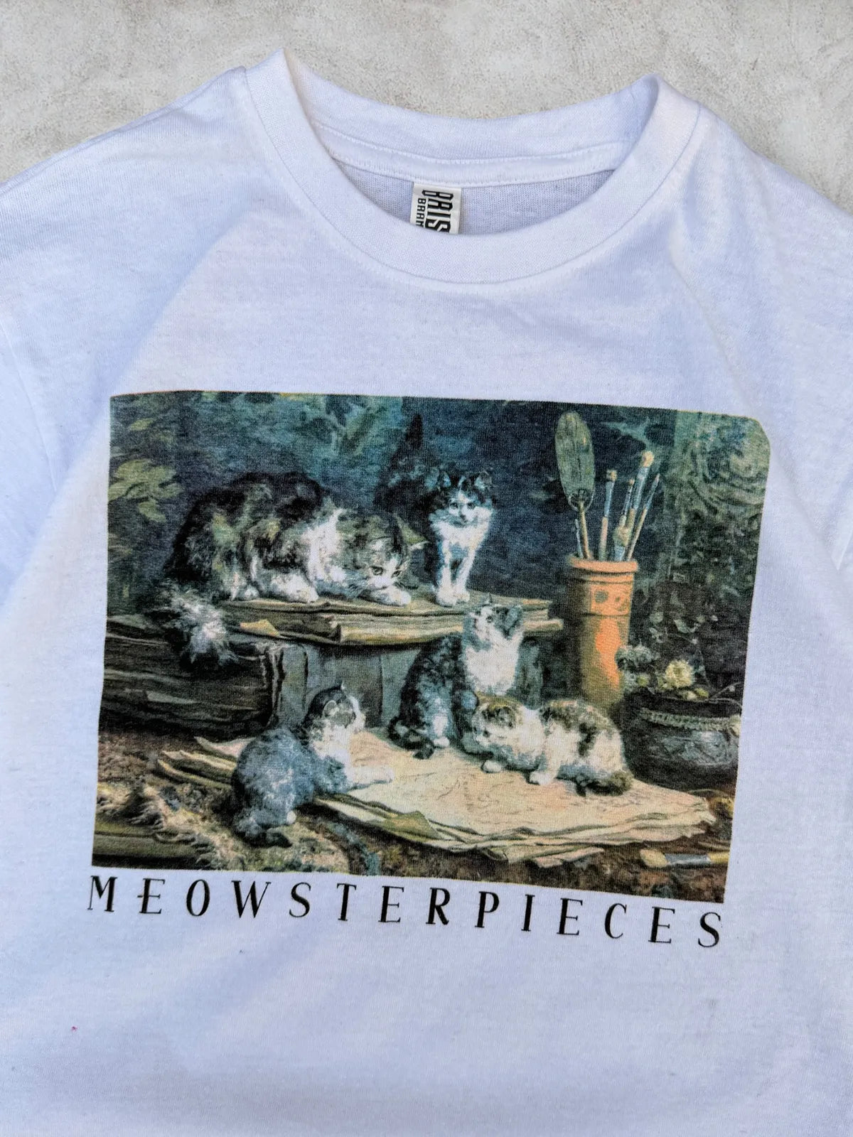 Meowsterpieces camiseta talla M