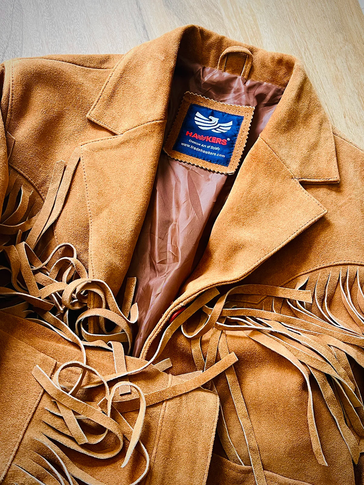 Hawkers Leather Jacket Vintage 1980’s - M